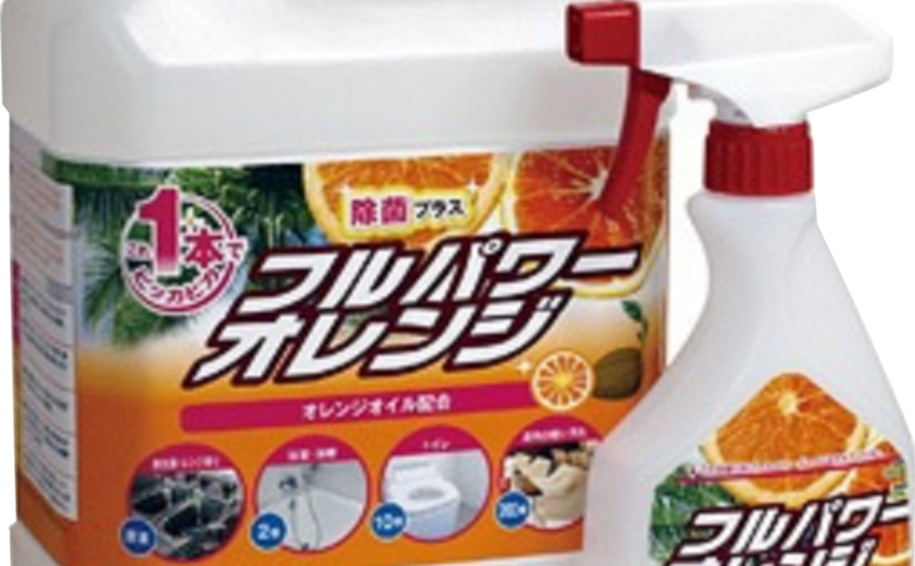 [合成洗剤]フルパワーオレンジ 4L